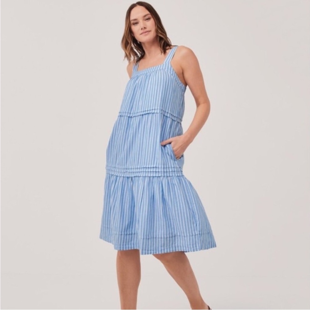Pact The Sunset Easy Organic Cotton Cami Dress